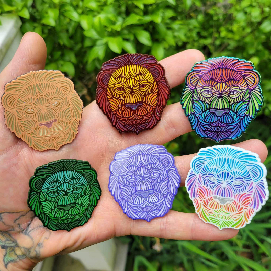 ‘Lavish Lions’ pins